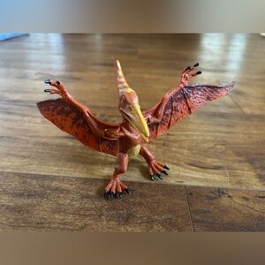 Kid Galaxy Poseable Dinosaur PTERANODON Toy Figure Winged Wings Nice Detail